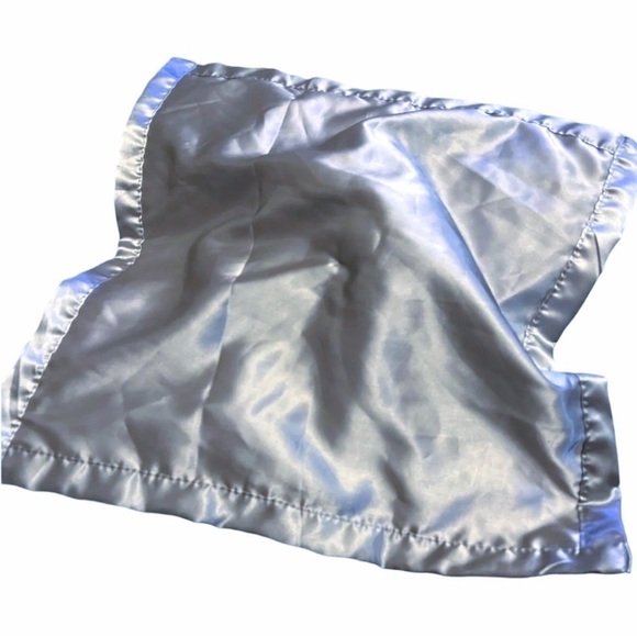 Pro Goleem Elephant Lovey Gray Grey Minky Dot Unisex Crinkle Ears Satin Back 16” - Picture 7 of 13